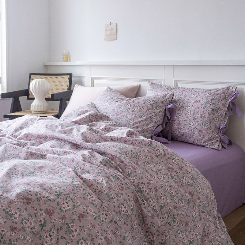 Retro Blumen-Bettwäsche-Set aus Baumwolle | LuxeStyle