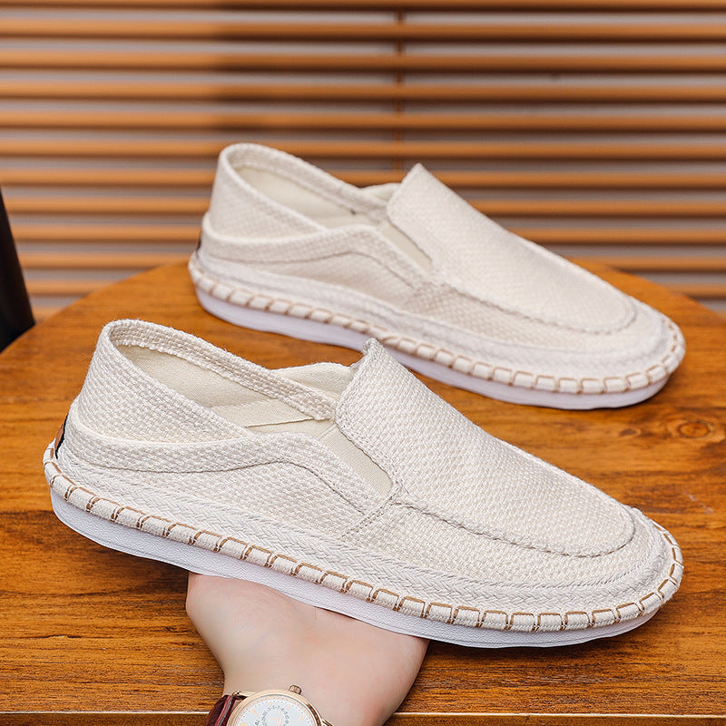 Herren Canvas Loafers im Beijing-Stil
