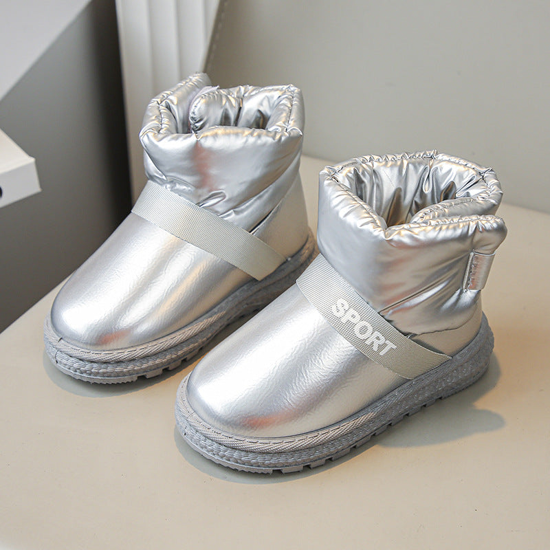 Warme, wasserdichte Schneestiefel für Kinder