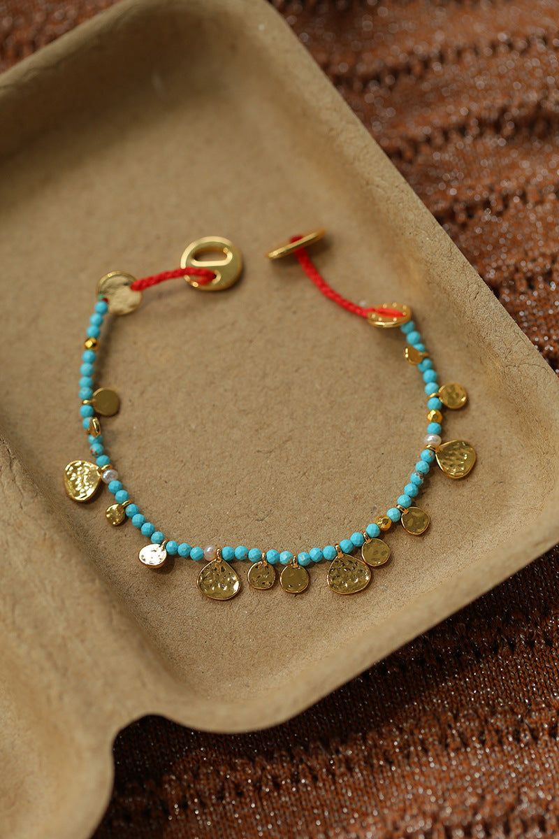 Armband mit Naturstein, handgewoben – Bild 11 | LuxeStyle