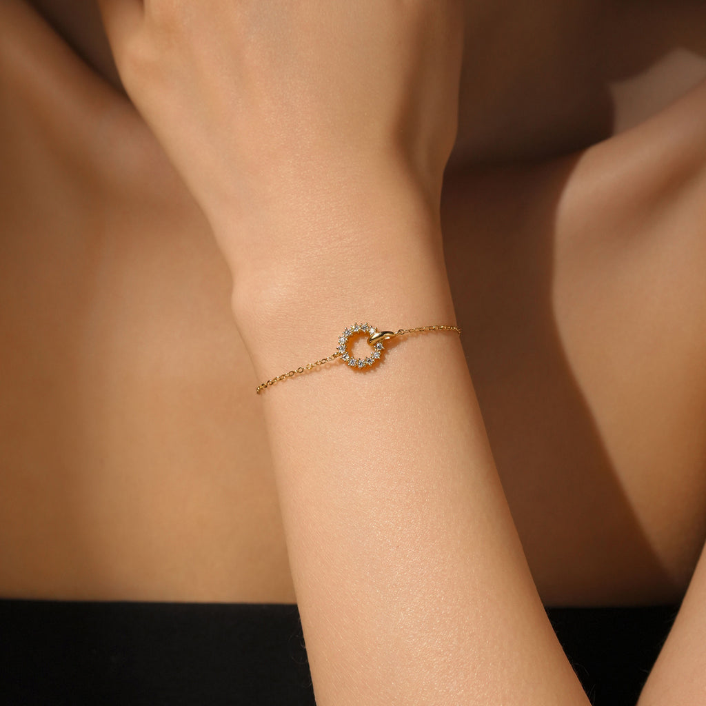 Armband aus 925er Silber mit Zirkonia – Bild 5 | LuxeStyle