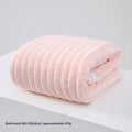 Dickes Korallen-Fleece Badetuch