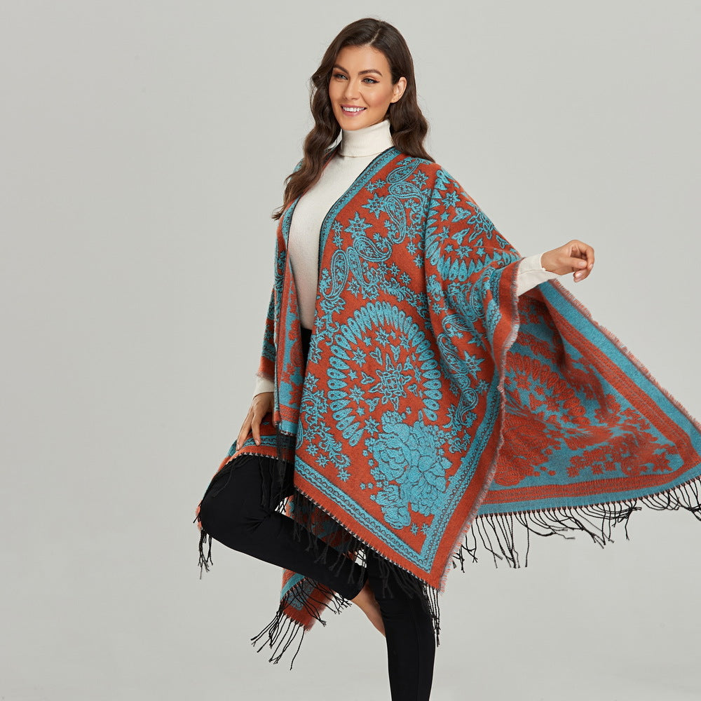 Tassel‑Schal aus Cashmere‑Blend – Bild 6 | LuxeStyle