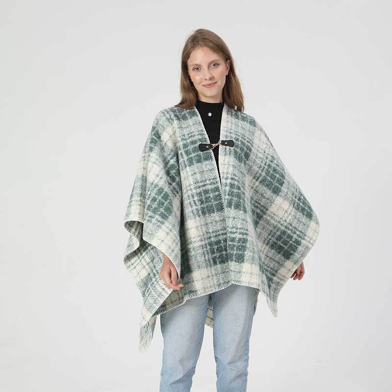 Schleier aus Imitationskaschmir mit Karomuster – Bild 4 | LuxeStyle