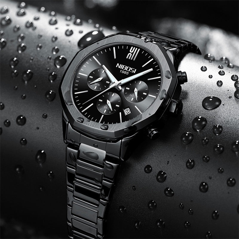 Exquisite Herren Quarzuhr