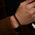 Edles Tennis-Armband mit schwarzen Zirkonia | LuxeStyle