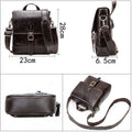 Herren Umhängetasche im Retro-Look | LuxeStyle