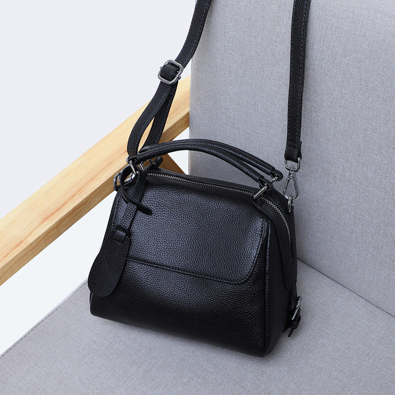 Lederhandtasche als Tote, Schulter- oder Umhängetasche – Bild 5 | LuxeStyle