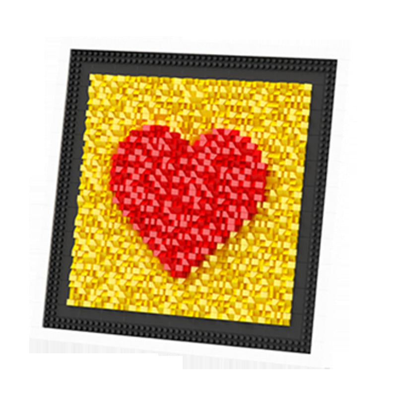 DIY Pixel-Herz Bausatz für Paare – Bild 4 | LuxeStyle