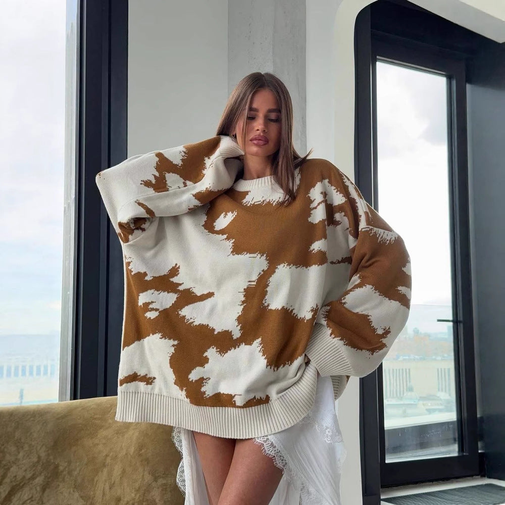 Vielseitiger Oversize Pullover für Damen