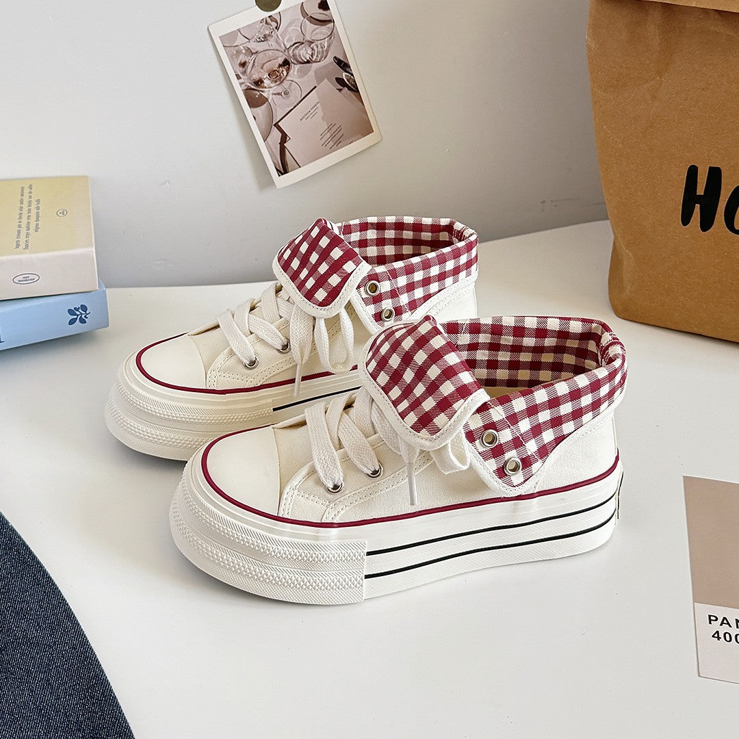 Sommer-High-Top-Schuhe, 2 Tragevarianten