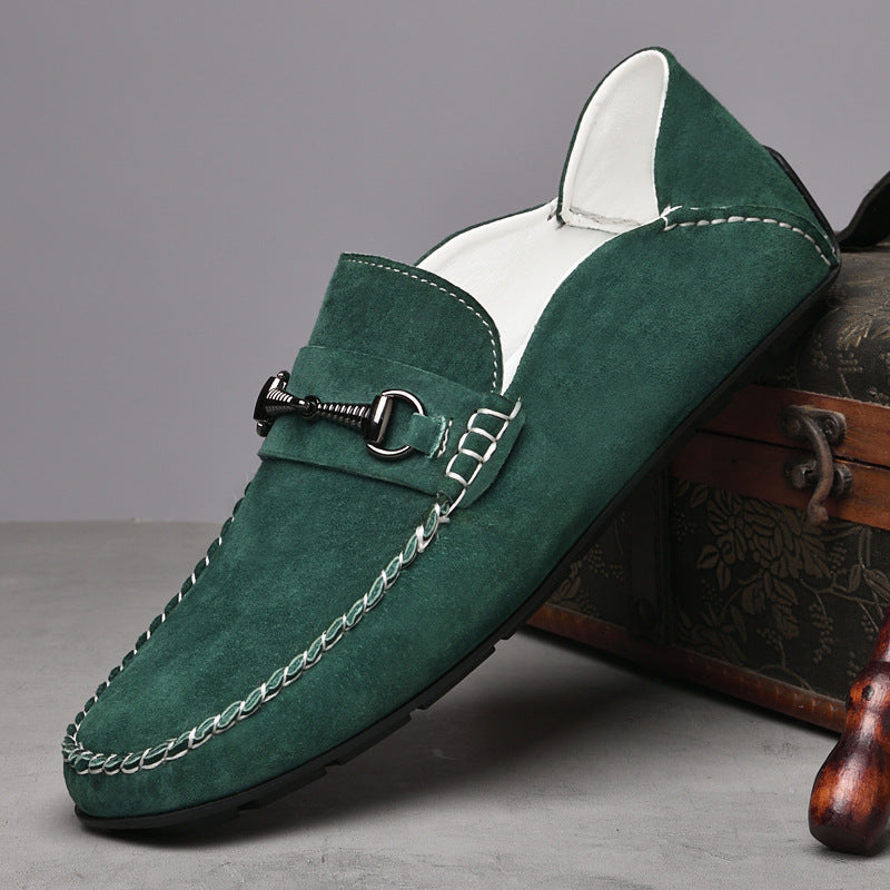 Schuh aus Leder mit atmungsaktiver Sohle – Bild 9 | LuxeStyle