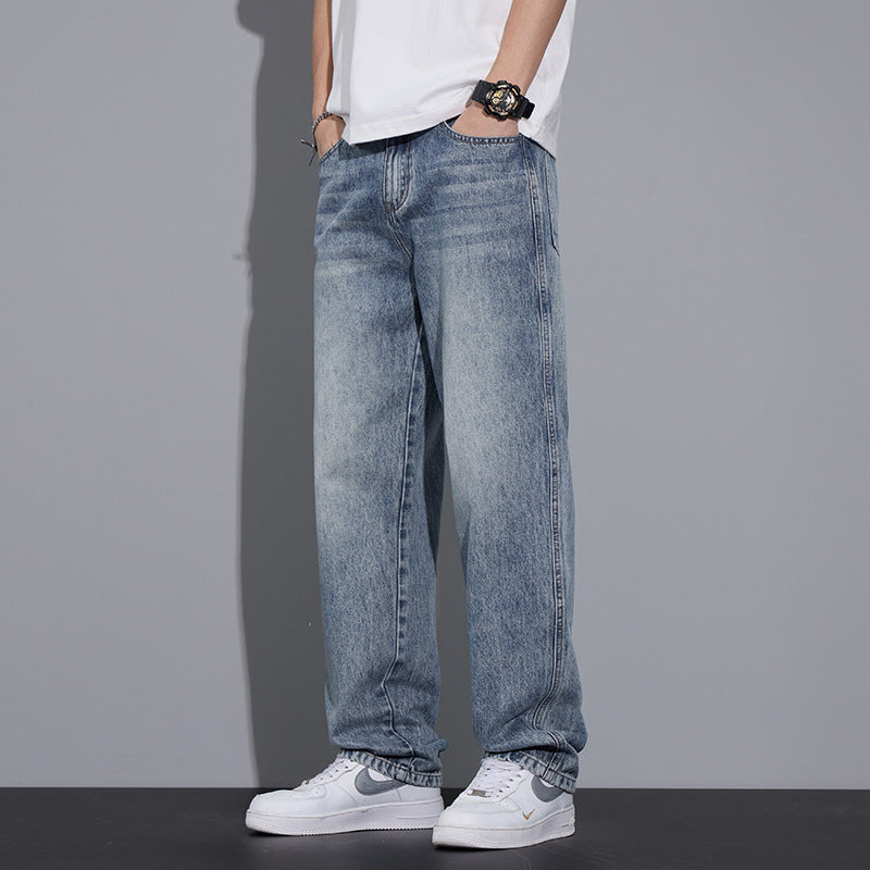 Loose Fit Straight Jeans für Herren