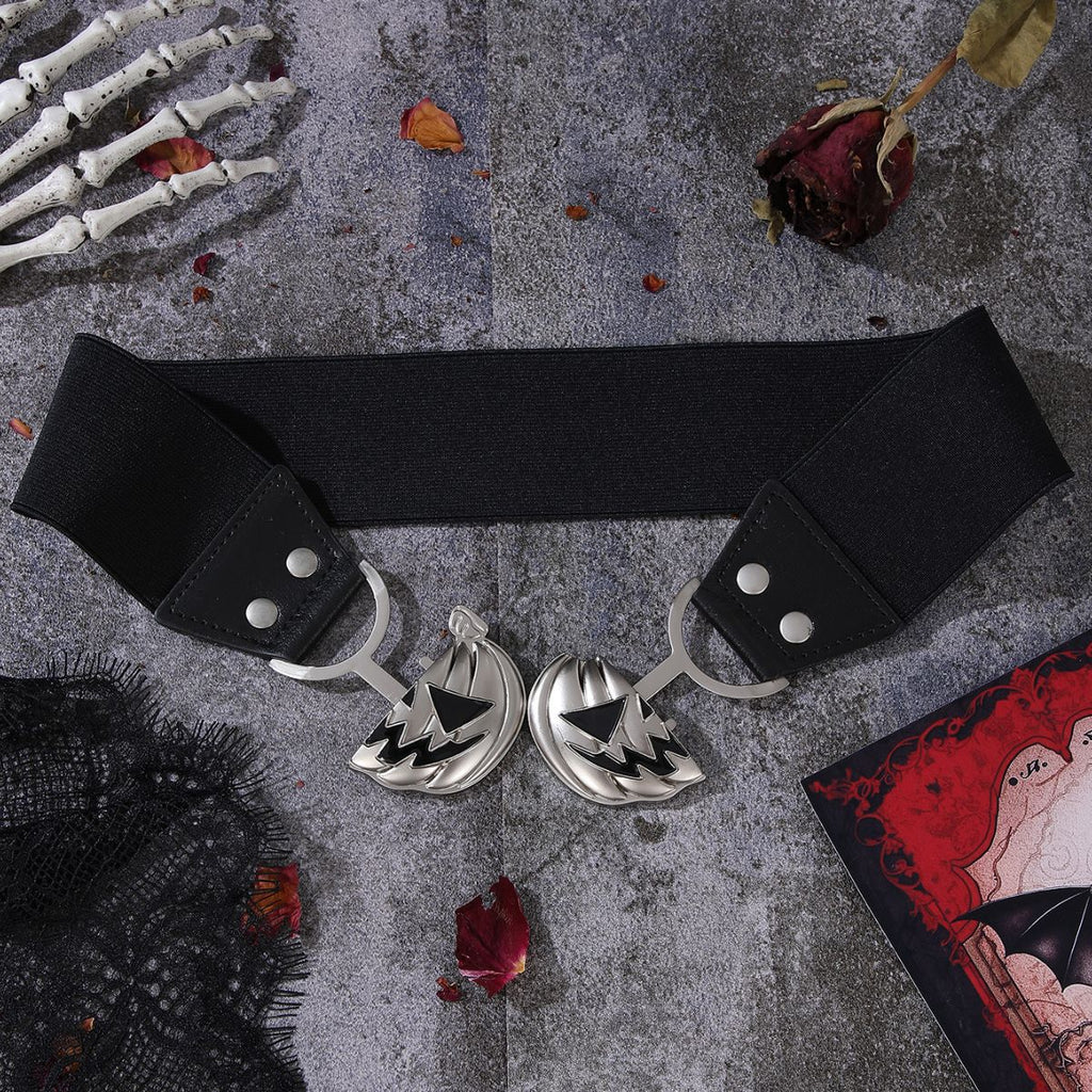 Vielseitiger Kürbis-Totenkopf Gürtel