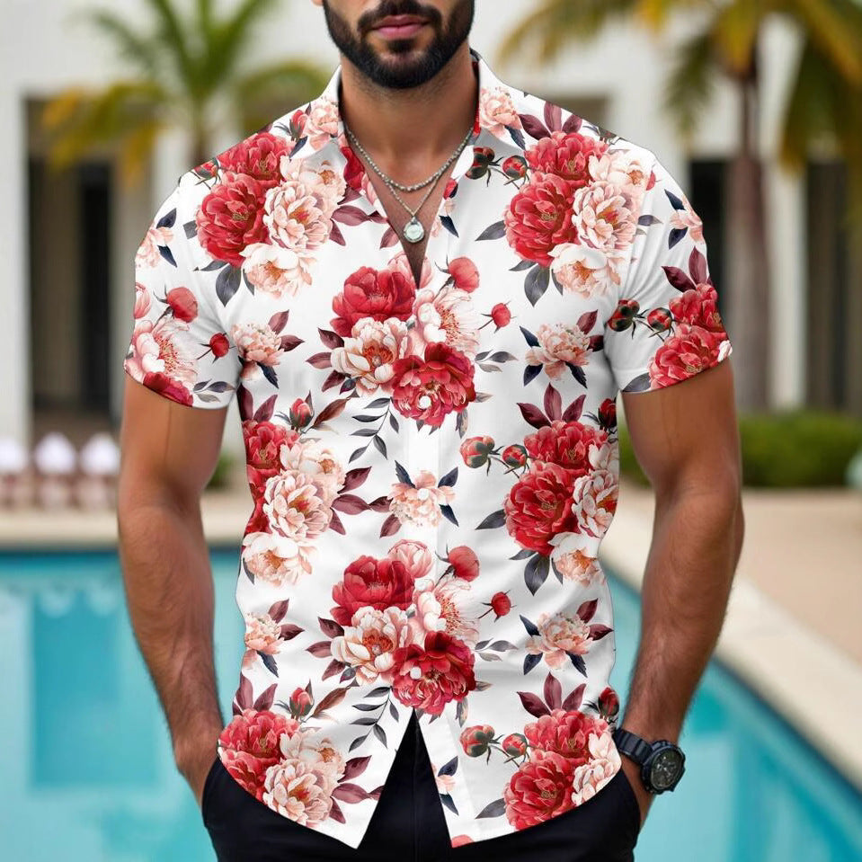 Tropisches Hawaii-Hemd für Herren – Bild 2 | LuxeStyle