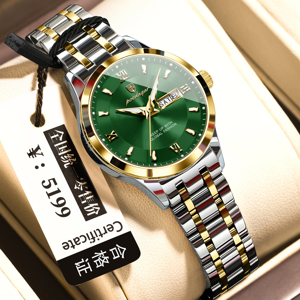 Wasserdichte Herren-Uhr mit Lichterzeugung – Bild 10 | LuxeStyle