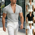 Herren V-Ausschnitt T-Shirt