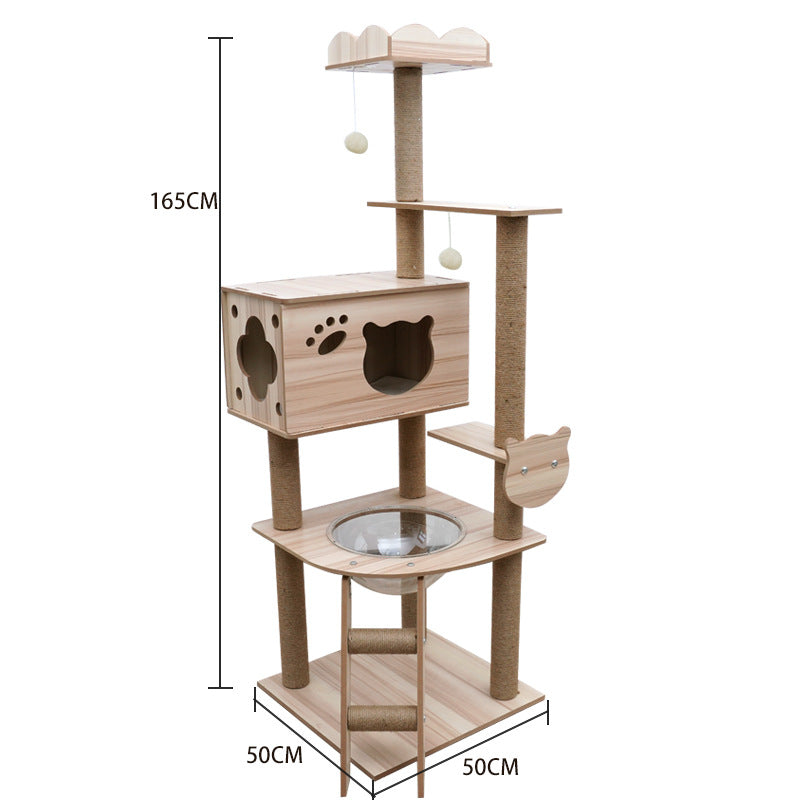 Katzen-Kratzbaum «Space Capsule»