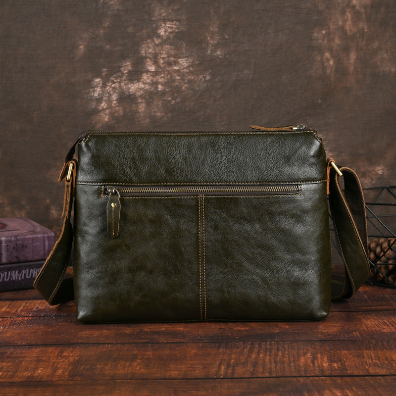 Männer Schultertasche aus Leder