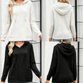 Kapuzenpullover aus Strick für Damen