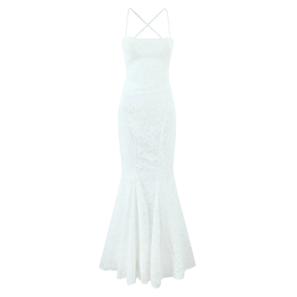 Elegantes, tailliertes Slip-Kleid ohne Träger – Bild 5 | LuxeStyle