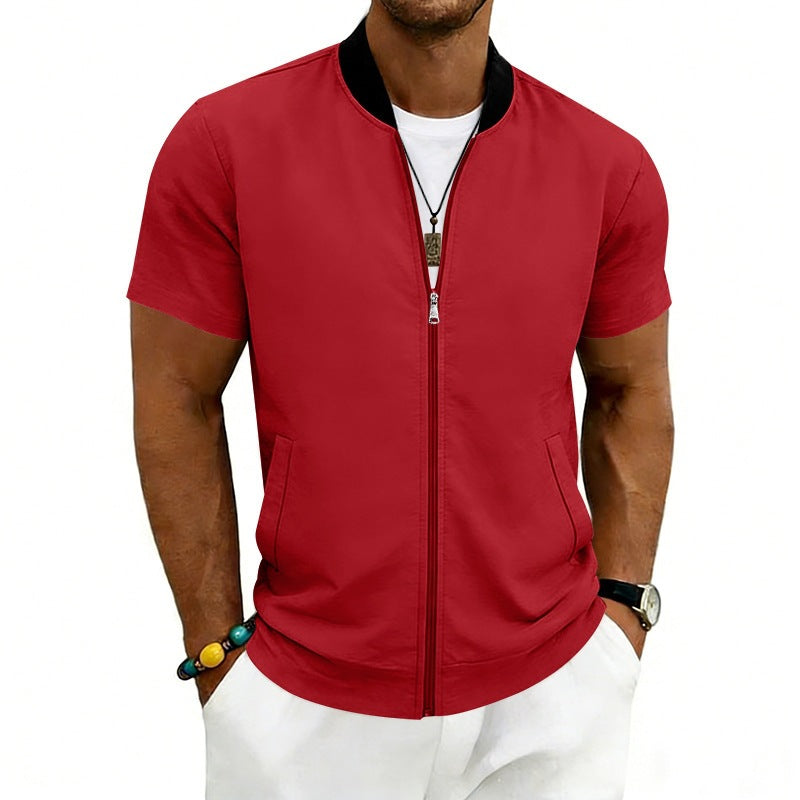 Flight Zip-Up Baseball Jacke