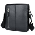Kuhleder Crossbody Rucksack – klassisch schwarz | LuxeStyle
