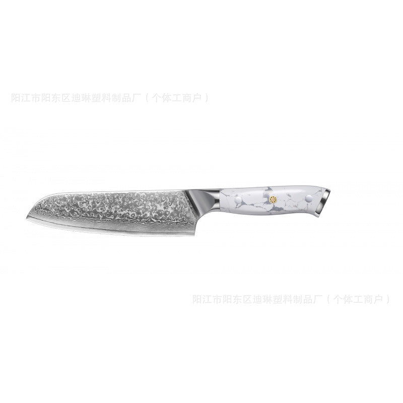 Damast Chefmesser – Kombinierter Allrounder