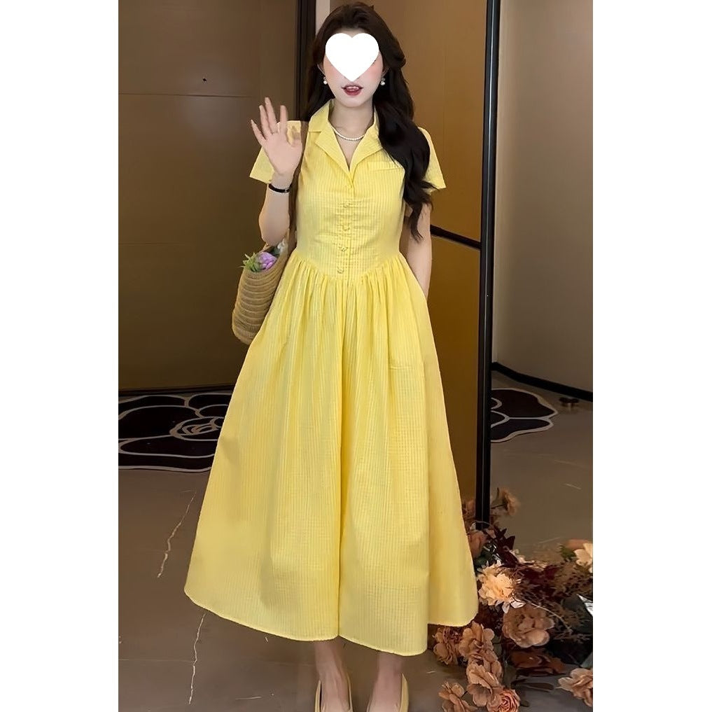 A-Linien Strickkleid mit Kapuze