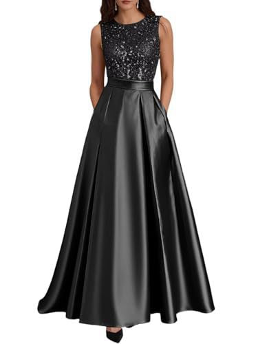 Elegantes ärmelloses Ballkleid