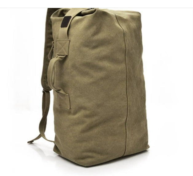 Outdoor Kletterrucksack Unisex Canvas 20-35 L – Bild 4 | LuxeStyle