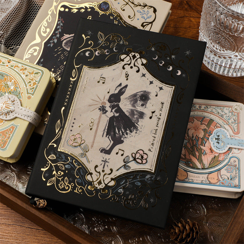 Retro Notizbuch im Gothic-Stil | LuxeStyle