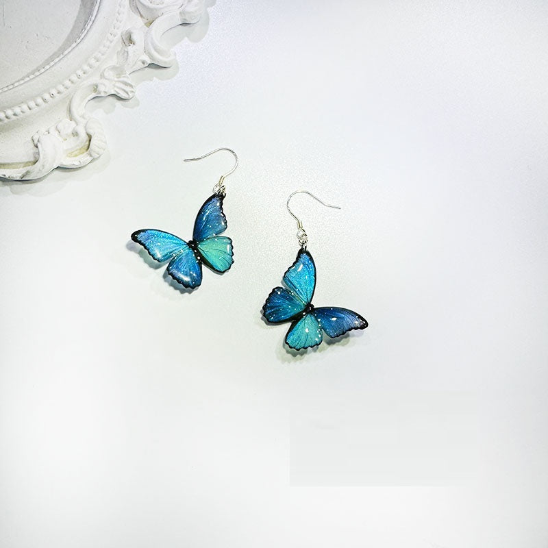 S925 Sterling Silber Ohrringe mit langen Perlen