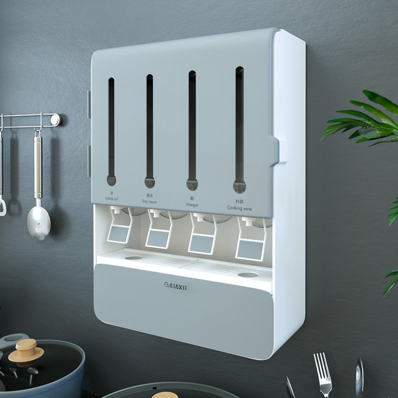 Wand-Gewürzbox, multifunktional, ohne Bohren – Bild 5 | LuxeStyle