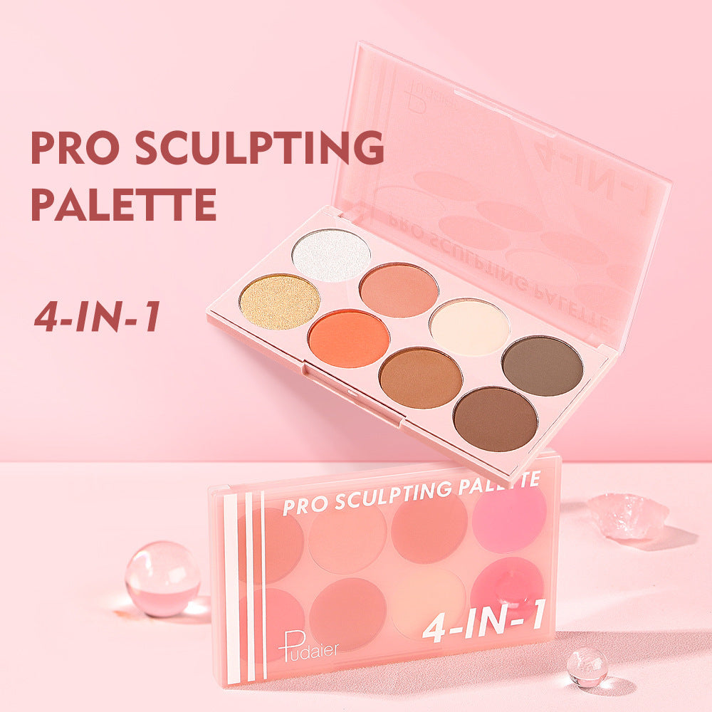 Lidschatten-Palette – 8 natürliche Nude-Farben – Bild 6 | LuxeStyle
