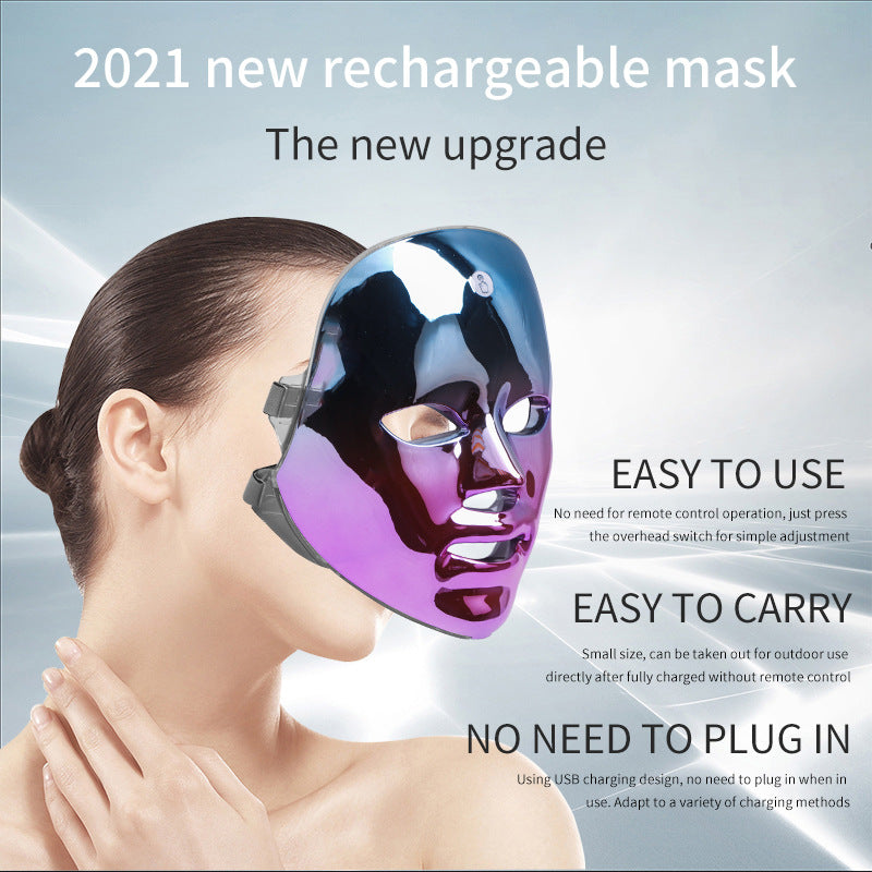 LED Gesichtsmaske gegen Akne und Pigmentflecken