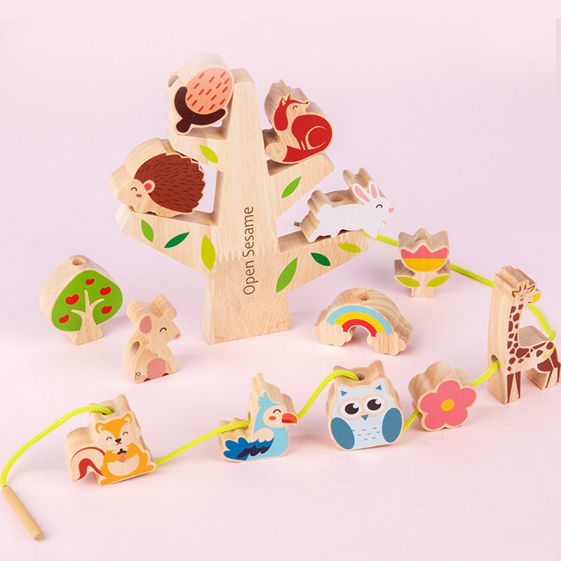 Holzperlen-Puzzle zum Auffädeln – Bild 3 | LuxeStyle