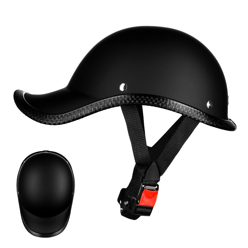 Retro-Halbschalenhelm für E-Motorräder