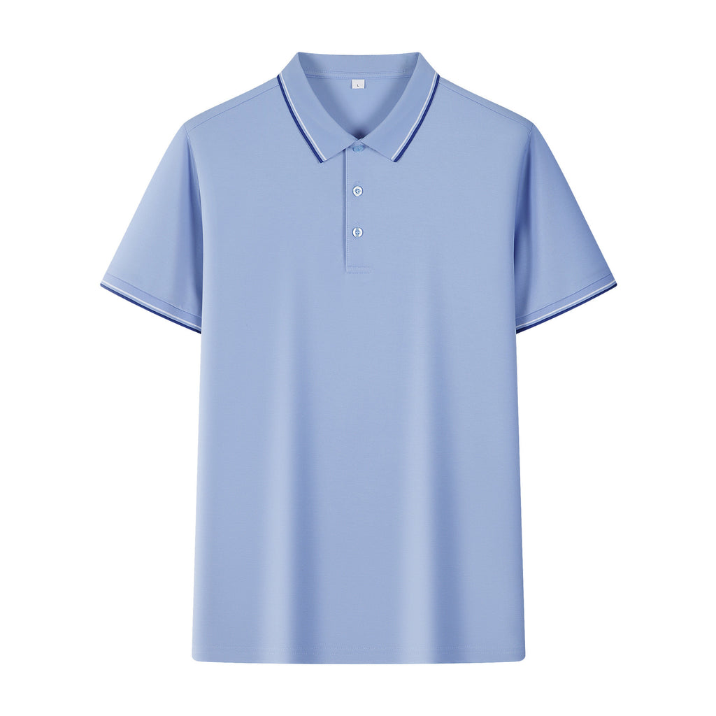 Herren Polo-Shirt aus Perlbaumwolle – Bild 2 | LuxeStyle