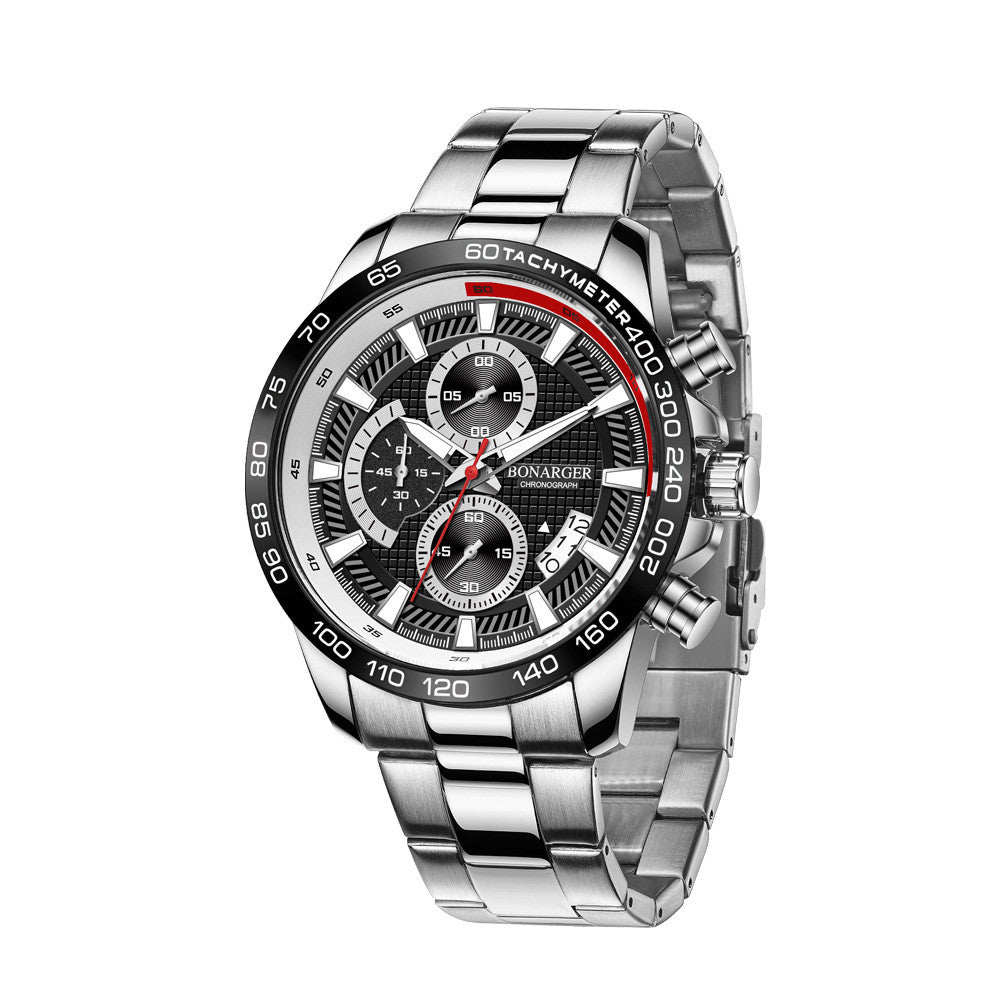 Herren Sportuhr mit Quarzwerk – Bild 5 | LuxeStyle