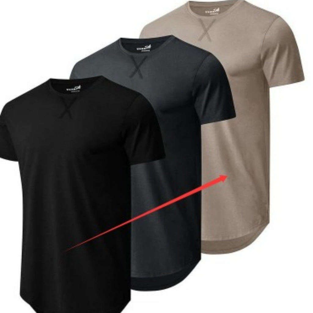 Lässiges Kurzarm-Shirt aus Baumwoll-Mix