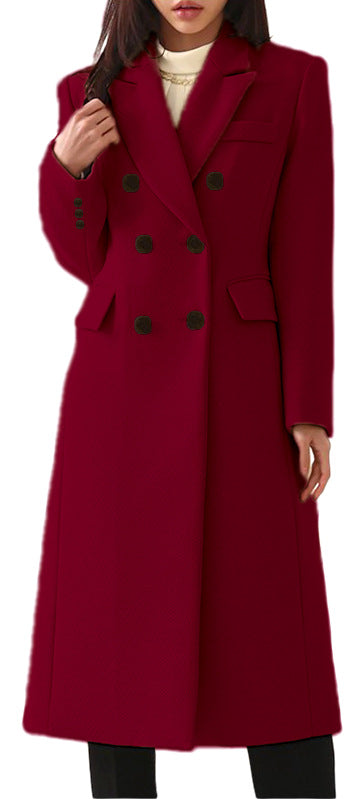 Eleganter Wollmantel für Damen