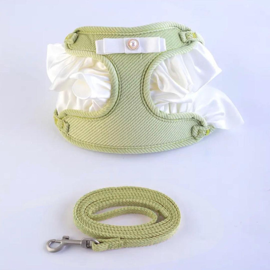 Halsband & Leine Set mit Spitze & Schleife – Bild 18 | LuxeStyle