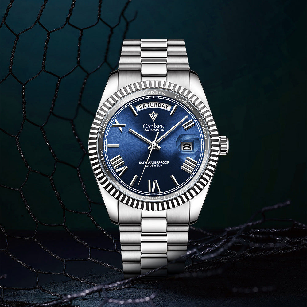 Explosive Datejust Automatikuhr für Herren – Bild 10 | LuxeStyle