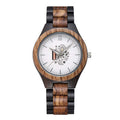 Skelett-Uhr aus Holz für Männer | LuxeStyle