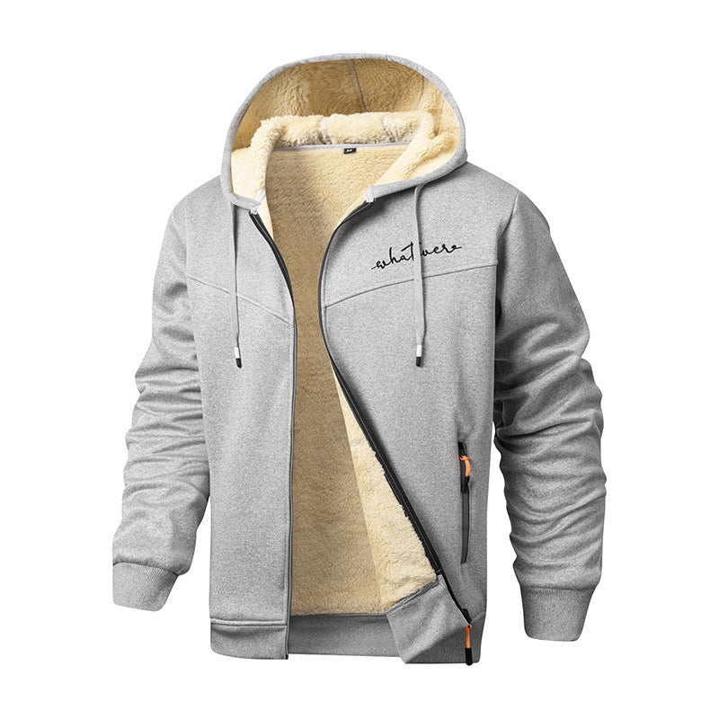 Bestickte Lammwolljacke – Bild 4 | LuxeStyle