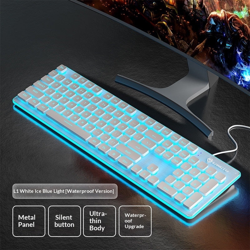 Hintergrundbeleuchtete Tastatur
