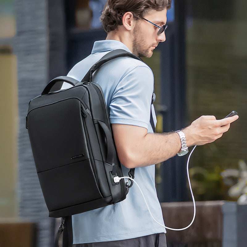 Rucksack Männer USB-Ladecomputer Tasche | LuxeStyle