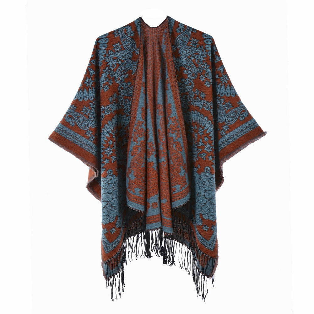 Tassel‑Schal aus Cashmere‑Blend – Bild 5 | LuxeStyle