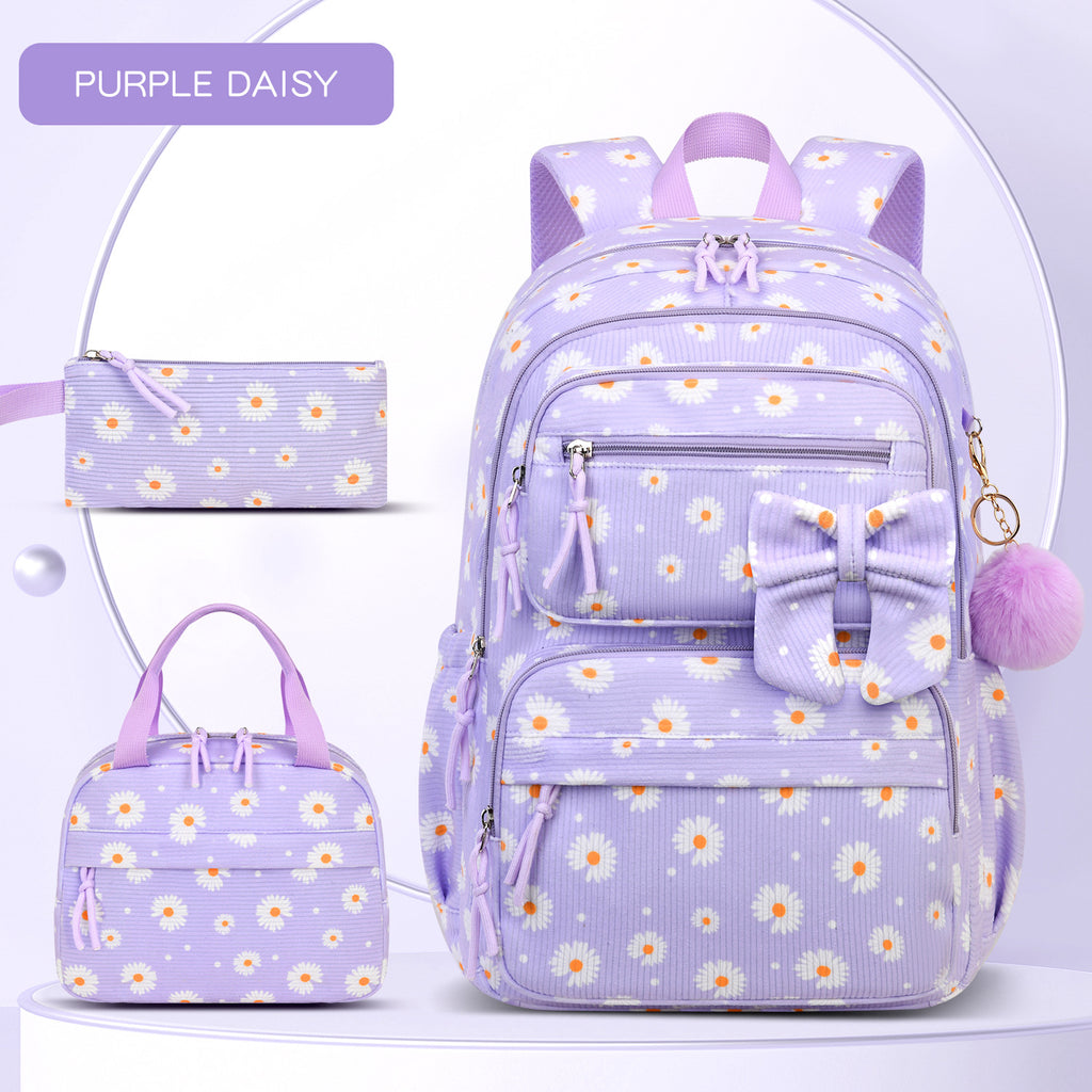 Corduroy-Rucksack-Set